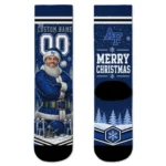 Air Force Falcons Socks Customized Snowy Scene Blue White Best Selling