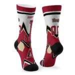 Arizona Diamondbacks Socks Custom Arrow Blocks Red Best Selling