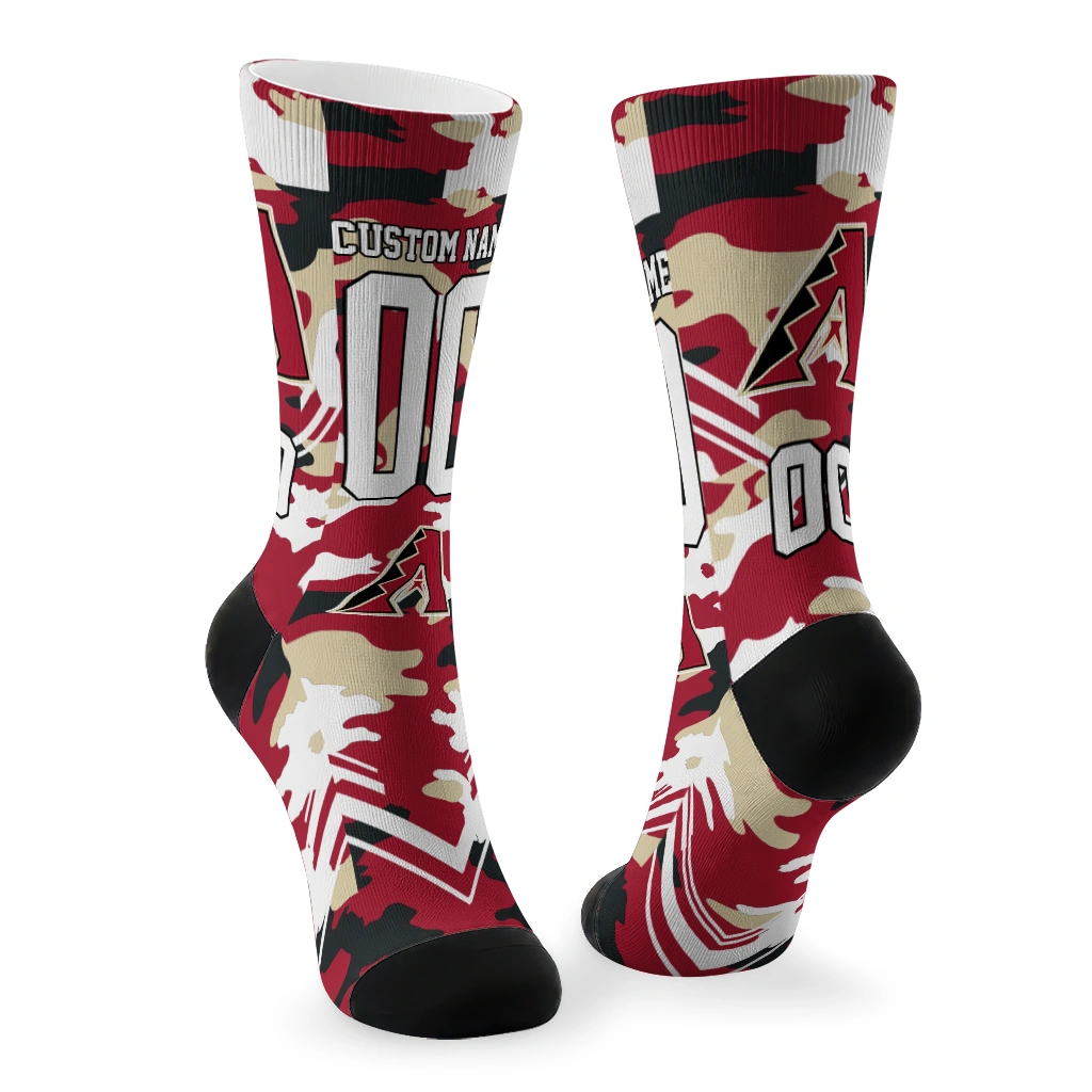 arizona-diamondbacks-socks-customized-woodland-camo-red-fashion-forward.webp