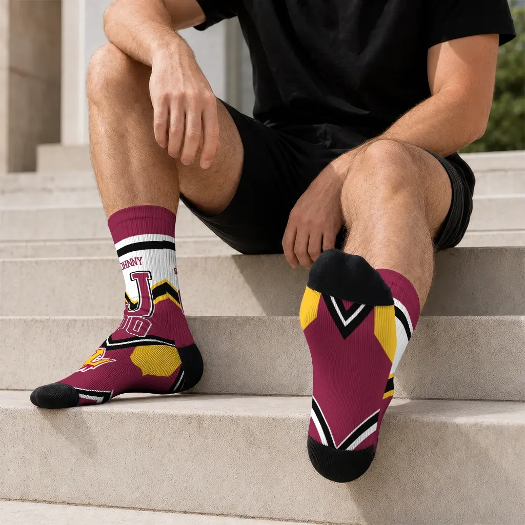 Arizona State Sun Devils Socks Custom Arrow Blocks Maroon Latest Model Arizona State Sun Devils Socks Custom Arrow Blocks Maroon Latest Model