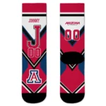 Arizona Wildcats Socks Customized Arrow Blocks Red Best Selling