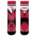 Arkansas State Red Wolves Socks Personalized Arrow Blocks Scarlet Best Selling