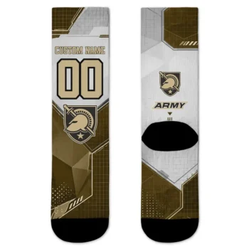 Army Black Knights Socks Personalized Geometric Tech Gold Best Selling
