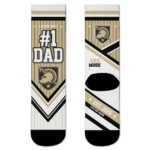 Army Black Knights Socks Personalized Pinstripe Chevron Gold White Best Selling