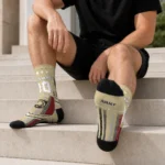 Army Black Knights Socks Personalized Star Stripes Gold White Best Selling