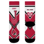 Ball State Cardinals Socks Personalized Arrow Blocks Red Best Selling