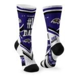 baltimore-ravens-socks-personalized-pinstripe-chevron-purple-white-best-selling.webp
