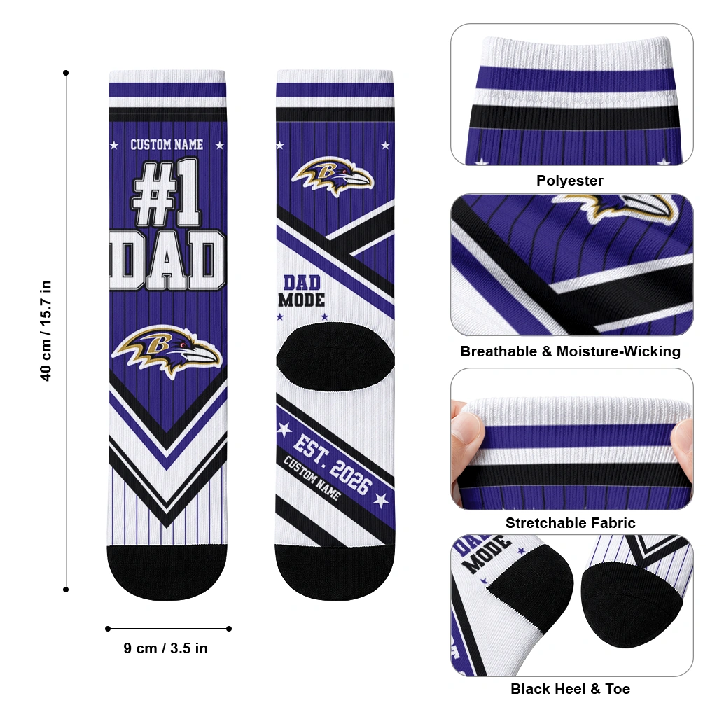 baltimore-ravens-socks-personalized-pinstripe-chevron-purple-white-high-quality.webp