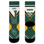 Baylor Bears Socks Custom Arrow Blocks Green Best Selling