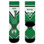 Boston Celtics Socks Custom Arrow Blocks Green Best Selling