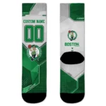 Boston Celtics Socks Customized Geometric Tech Green Best Selling