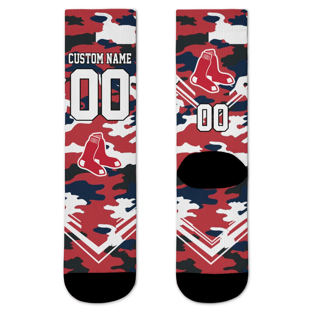 boston-red-sox-socks-customized-woodland-camo-red-best-selling.webp boston red sox socks customized woodland camo red best selling
