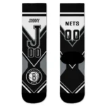 Brooklyn Nets Socks Customized Arrow Blocks Black Best Selling