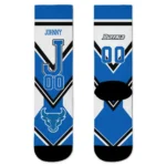 Buffalo Bulls Socks Custom Arrow Blocks Royal Blue Best Selling