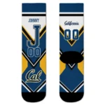 California Golden Bears Socks Custom Arrow Blocks Blue Best Selling