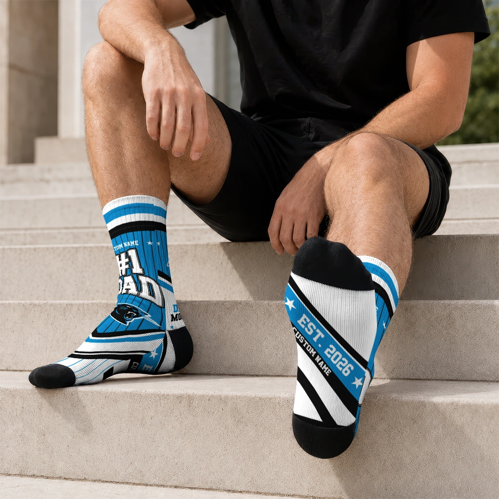 carolina-panthers-socks-customized-pinstripe-chevron-blue-white-latest-model.webp