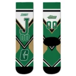 Charlotte 49ers Socks Customized Arrow Blocks Green Best Selling