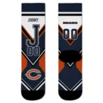 Chicago Bears Socks Personalized Arrow Blocks Blue Best Selling