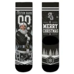 Chicago White Sox Socks Customized Snowy Scene Black White Best Selling