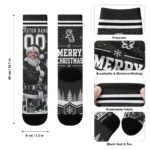Chicago White Sox Socks Customized Snowy Scene Black White Best Selling