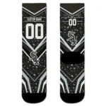 Chicago White Sox Socks Personalized Leopard Print Black Best Selling