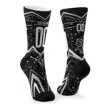 Chicago White Sox Socks Personalized Leopard Print Black Best Selling