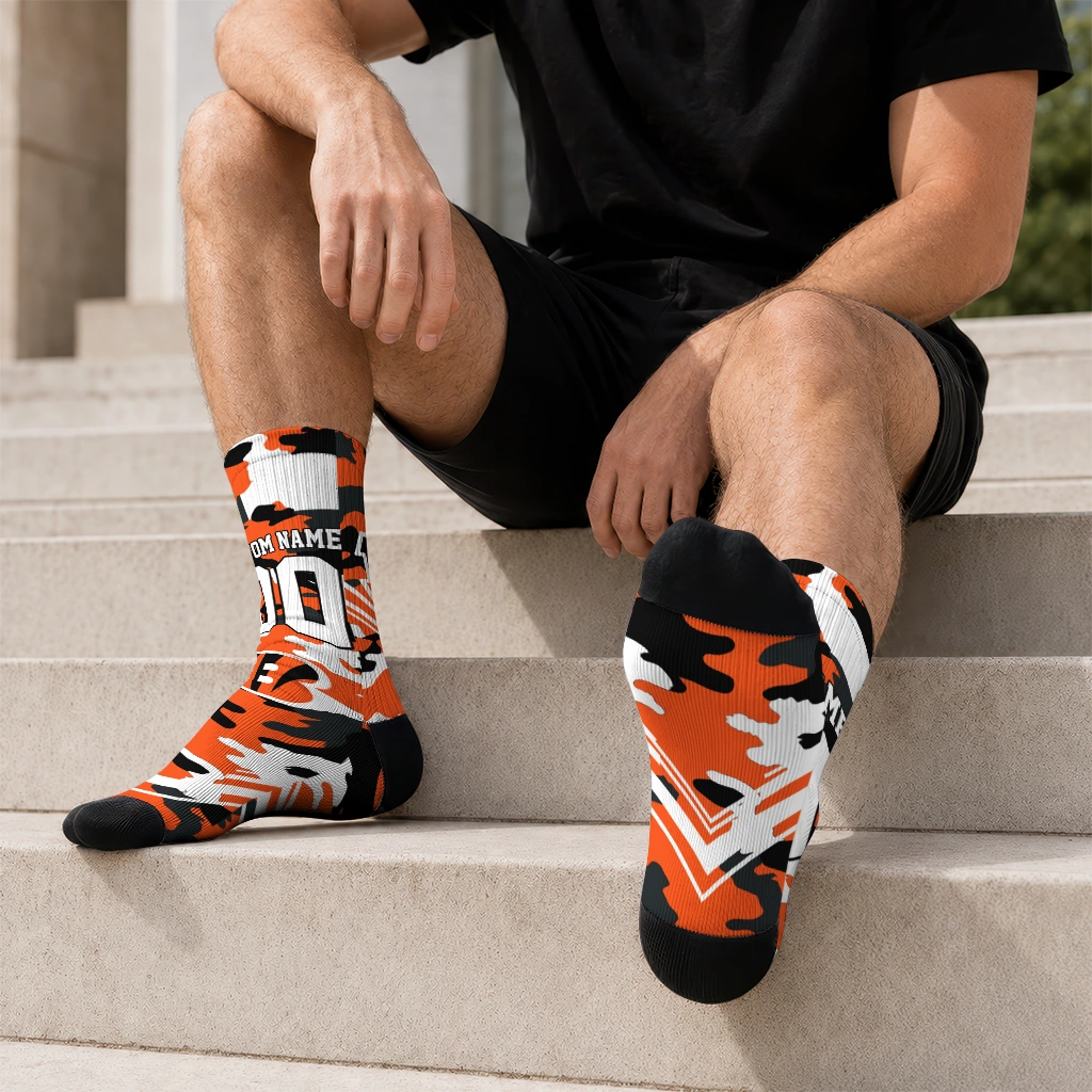 cincinnati-bengals-socks-customized-woodland-camo-orange-latest-model.webp