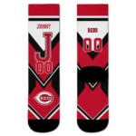 Cincinnati Reds Socks Custom Arrow Blocks Red Best Selling