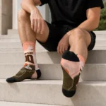 Cleveland Browns Socks Personalized Geometric Tech Brown Best Selling