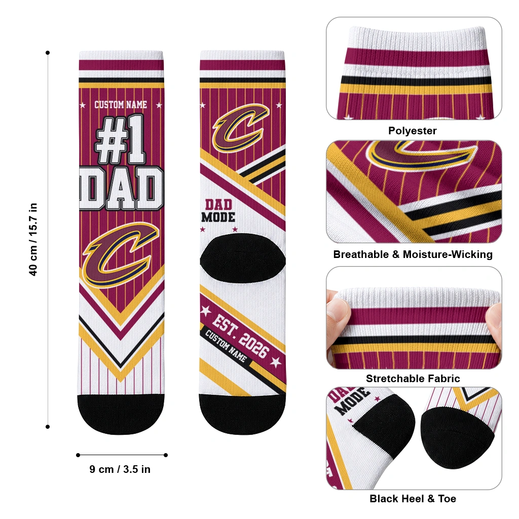 cleveland-cavaliers-socks-customized-pinstripe-chevron-wine-white-high-quality.webp