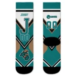 Coastal Carolina Chanticleers Socks Custom Arrow Blocks Green Best Selling