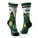 Colorado State Rams Socks Custom Arrow Blocks Green Best Selling
