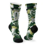 Colorado State Rams Socks Custom Woodland Camo Green Best Selling