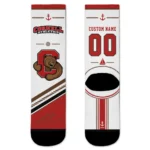 Cornell Big Red Socks Personalized Nautical Icons Red White Best Selling