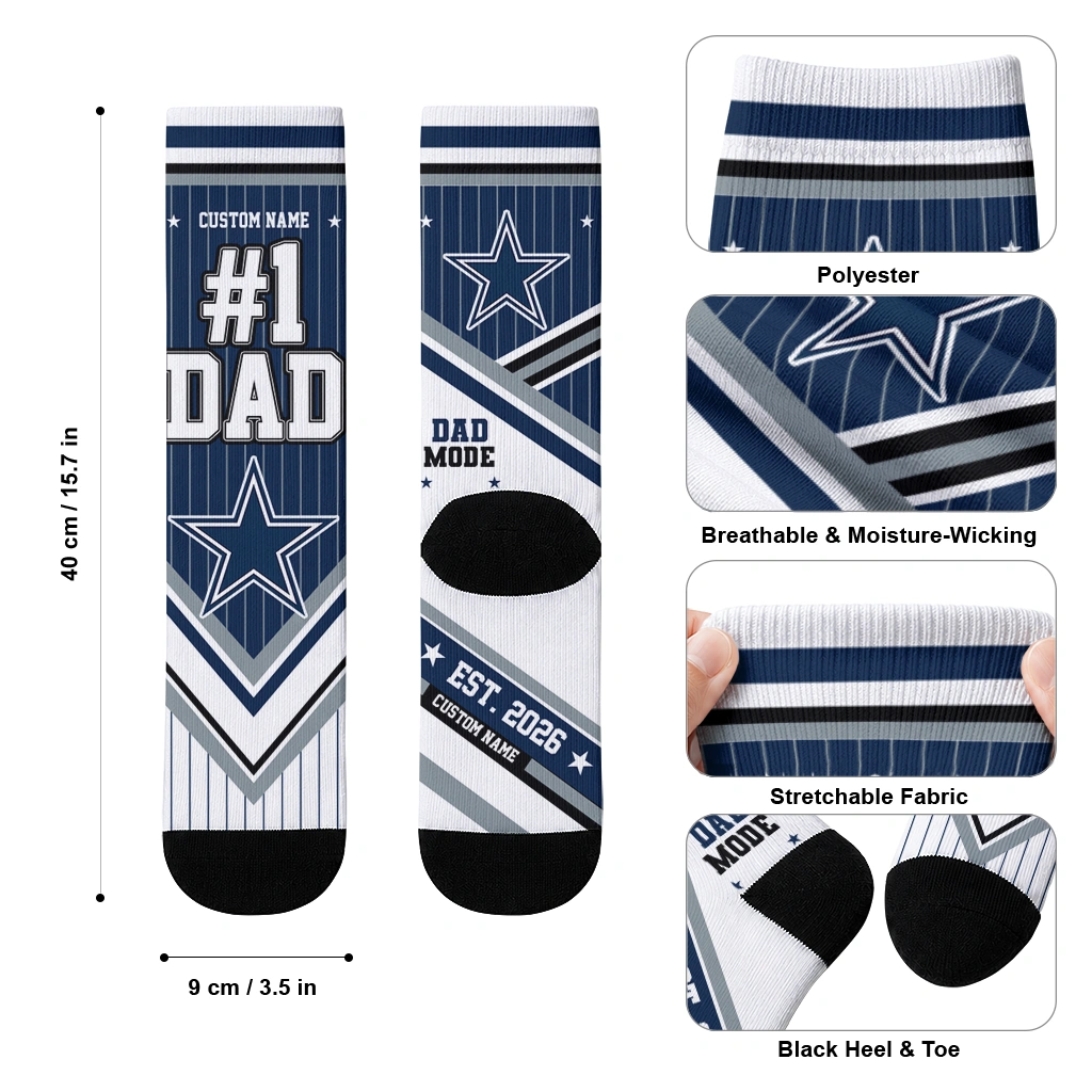 dallas-cowboys-socks-personalized-pinstripe-chevron-blue-white-high-quality.webp