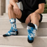 detroit-lions-socks-personalized-woodland-camo-blue-best-selling.webp