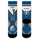 Drake Bulldogs Socks Customized Arrow Blocks Blue Best Selling