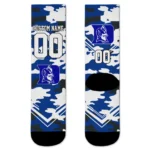 Duke Blue Devils Socks Custom Woodland Camo Blue Best Selling