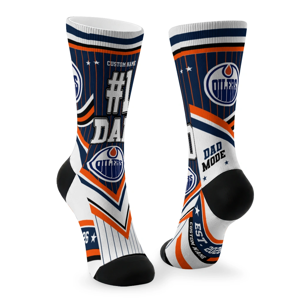 edmonton-oilers-socks-customized-pinstripe-chevron-blue-white-fashion-forward.webp