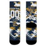 Fiu Panthers Socks Custom Woodland Camo Blue Best Selling