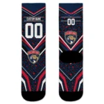 Florida Panthers Socks Personalized Leopard Print Red Black Best Selling