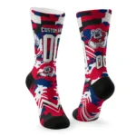 Fresno State Bulldogs Socks Customized Woodland Camo Red Best Selling