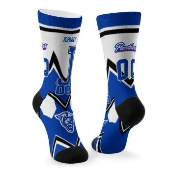 Georgia State Panthers Socks Personalized Arrow Blocks Blue Fashion Forward
