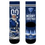 Georgia State Panthers Socks Personalized Snowy Scene Blue White Best Selling