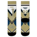 Georgia Tech Yellow Jackets Socks Customized Arrow Blocks Gold Best Selling