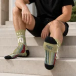 Georgia Tech Yellow Jackets Socks Customized Star Stripes Gold White Best Selling