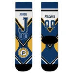 Indiana Pacers Socks Customized Arrow Blocks Blue Best Selling