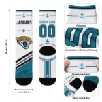 jacksonville-jaguars-socks-customized-nautical-icons-teal-white-best-selling.webp