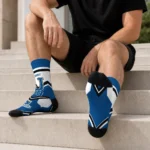 Kansas City Royals Socks Personalized Arrow Blocks Royal Blue Best Selling