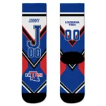 La Tech Socks Custom Arrow Blocks Blue Best Selling